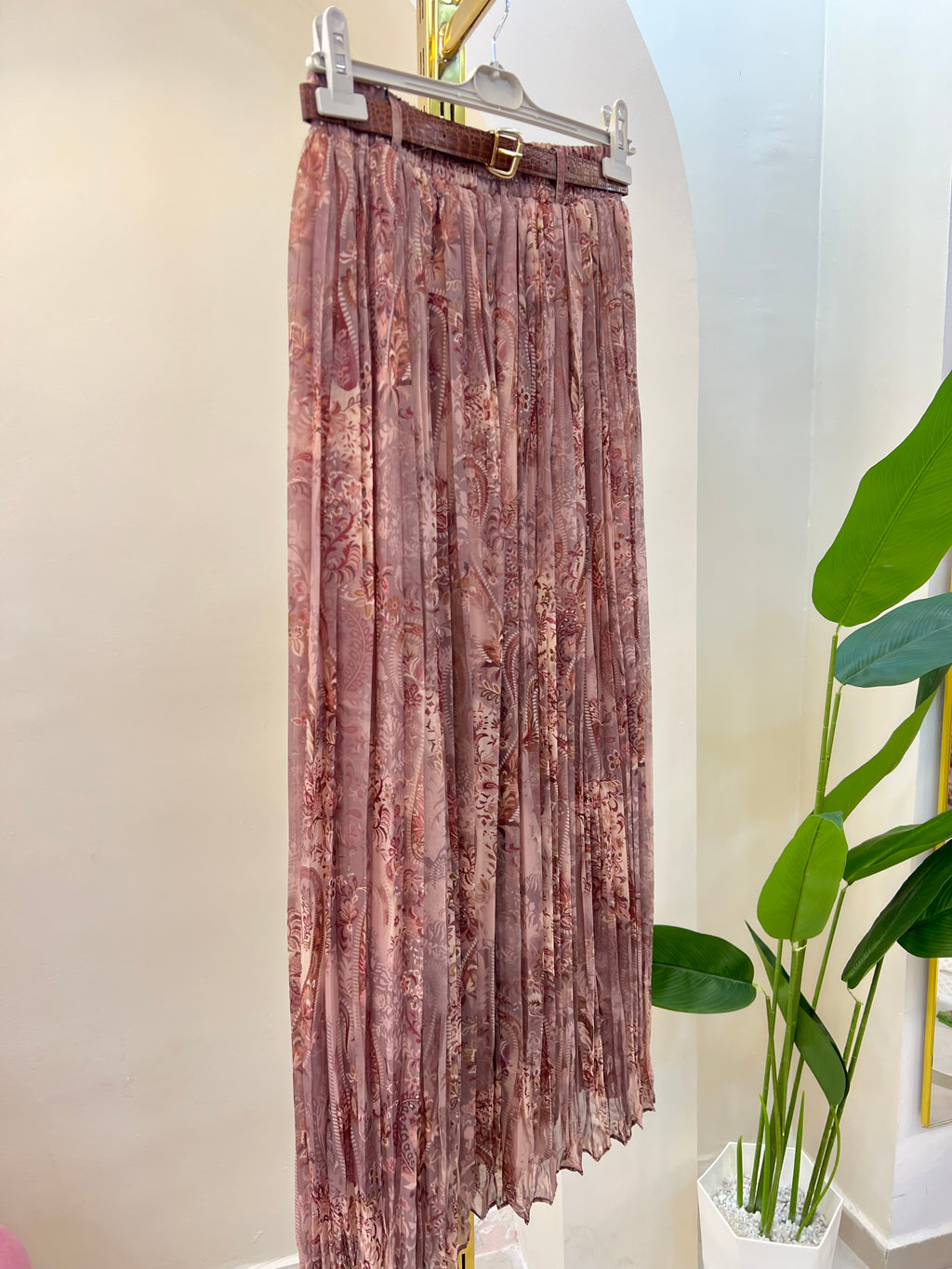Jupe plissée Rosa